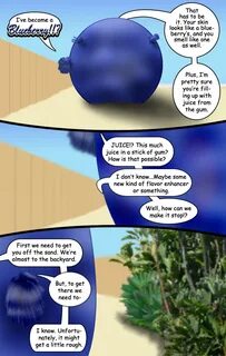 Beach Blanket Blueberry Full Comic - Kahoonica