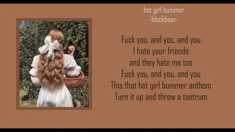 Lyrics hot girl bummer - blackbear - YouTube