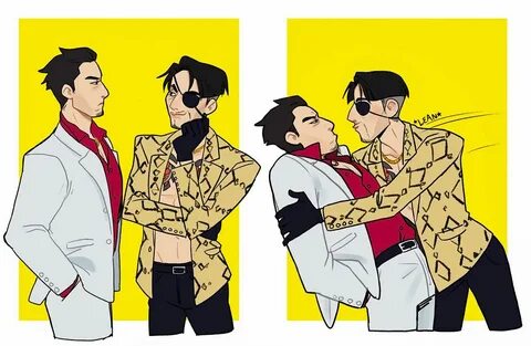 Goro Majima & Kazuma Kiryu Kiryu, Yakuza anime, Videogames a