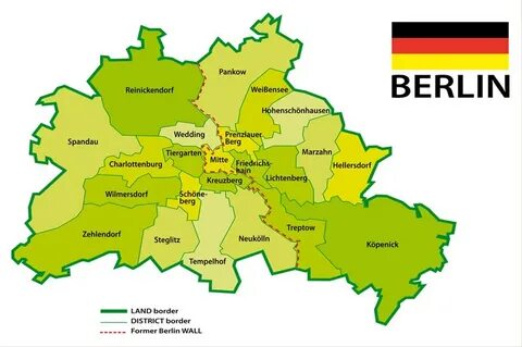Mapa Berlim Mapa