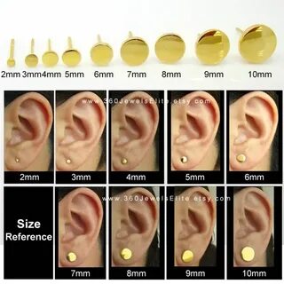 Gallery of ear gauge size chart bigger than 1 inch body jewe