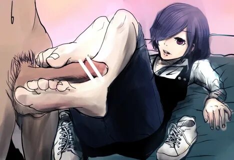 "Touka's smelly socks foot job after work " by bothertic_eri