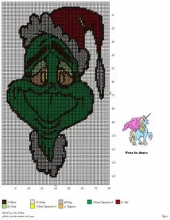 grinch Canvas patterns, Christmas cross stitch, Plastic canv