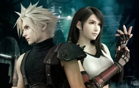 Обои Final Fantasy, Тифа, Клод, Final Fantasy VII, Последняя