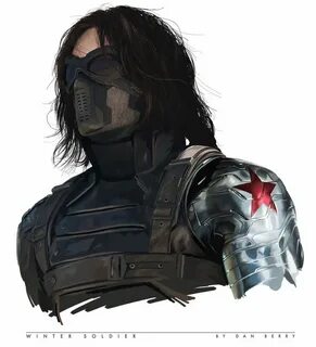 Winter Soldier Digital Painting by danomano65.deviantart.com