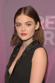 LUCY HALE at 2016 ABC Freeform Upfront in New York 04/07/201