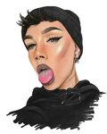 "James Charles selfie" by Cam Reed Redbubble