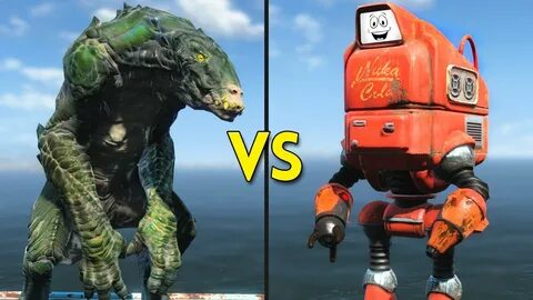 Fallout 4 - 50 GATORCLAWS vs 50 NUKATRONS - Battles #43 - Yo