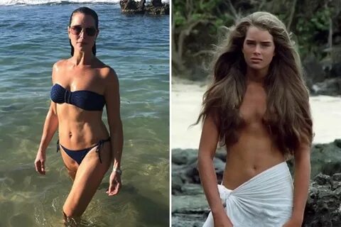 Brooke Shields, 54, shows off her toned abs in stunning biki