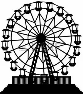 Carousel clipart ferris wheel, Carousel ferris wheel Transpa