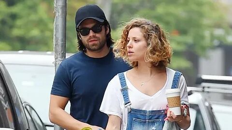 Sebastian Stan sports his long Bucky Barnes hair while out w