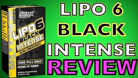 Lipo 6 Black Intense By Nutrex, Review - YouTube