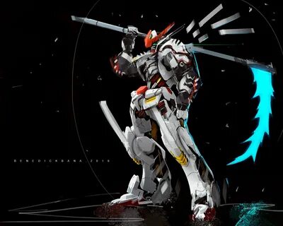 ArtStation - Gundam Barbatos FanArt, Benedick Bana Gundam, G