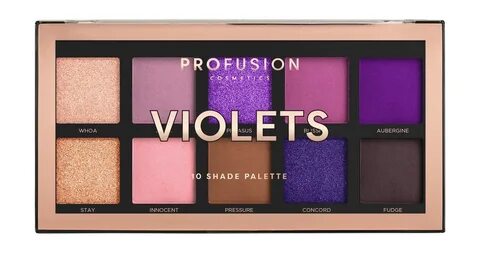 ProFusion Набор для макияжа глаз Violets, 110 г - купить в и