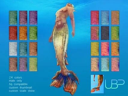 The Sims Resource - mermaid tail retexture