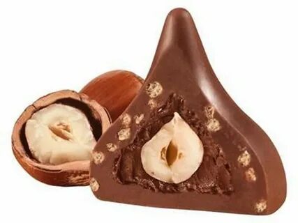 Hershey's doubles size of Kisses with new hazelnut candy - p