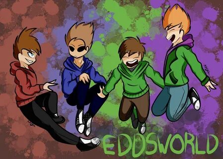 I wanted to draw them again #eddsworld #edd #matt #tord #tom