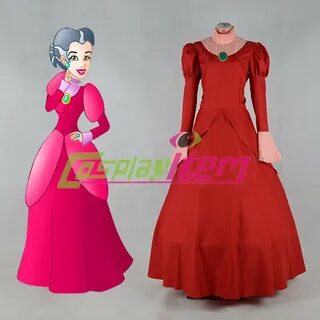 free petticoat)Customized movie Cinderella cosplay Lady Trem