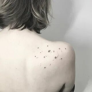 Universe Universe tattoo, Minimalist tattoo, Trendy tattoos