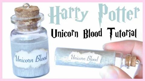 Unicorn Blood Pendant ● Harry Potter Tutorial - YouTube