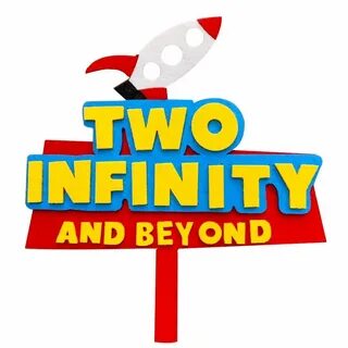 Toy Story Cake Topper Two Infinity and Beyond Toy story cake