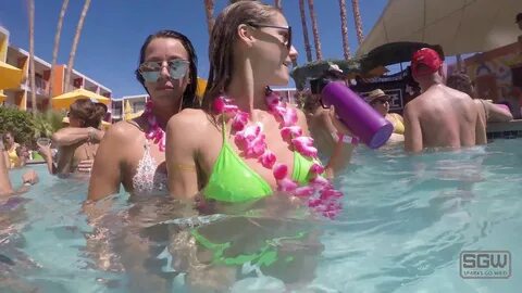 Sparks Go Wild at a pool party! - YouTube