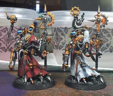 40k Adeptus Mechanicus - Magi painting begins! - Wargaming H