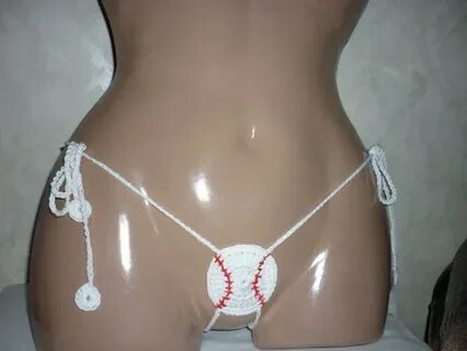 Thong de baseball lingerie érotique crochet de string Etsy F