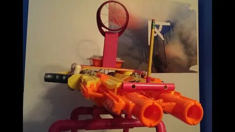 "Anti-Aircraft" Nerf Stampede Turret! - YouTube