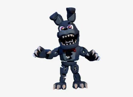 Photo - Fnaf World Adventure Nightmare Bonnie Transparent PN