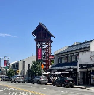 Japanese Village Plaza Entrance from 1st Street (July 2022).jpg. w:en:publi...