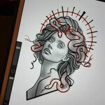 Pin by ShkiDD on jandy Medusa tattoo, Medusa tattoo design, 