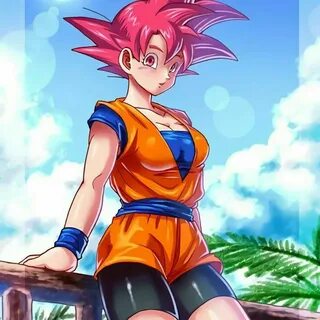 ocs de dragon ball Female goku