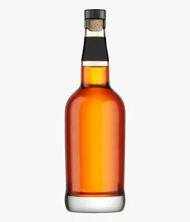 Bottle Of On A Transparent Background - Whiskey Bottle Trans