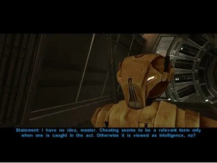 Hk-47 Love Quote - Through this same man and me hath all thi