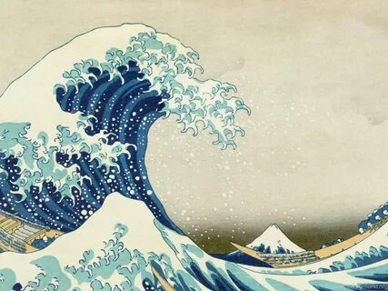 Great Wave Of Kanagawa Wallpapers 196694 Desktop Background