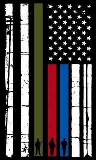 Amazon.com: Evan Decals Thin Blue Line Vertical Flag Firefig