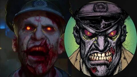 Is Comics Zombie Richtofen from The Giant? Black Ops 3 Zombi