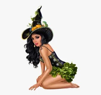 Sexy Witch Transparent Background , Free Transparent Clipart