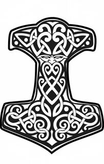 Mjolnir Mjolnir tattoo, Thor hammer tattoo, Norse tattoo