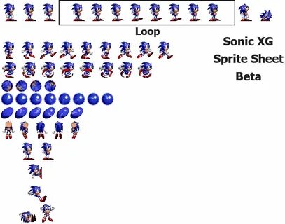 Sonic 2 Beta Sprite Sheet All in one Photos