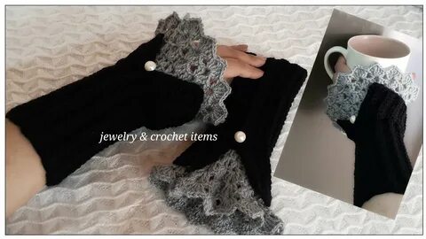Beautiful Victorian Fingerless Gloves Crochet Pattern : Free