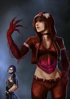 carnage Venom girl, Superhero costumes female, Symbiote