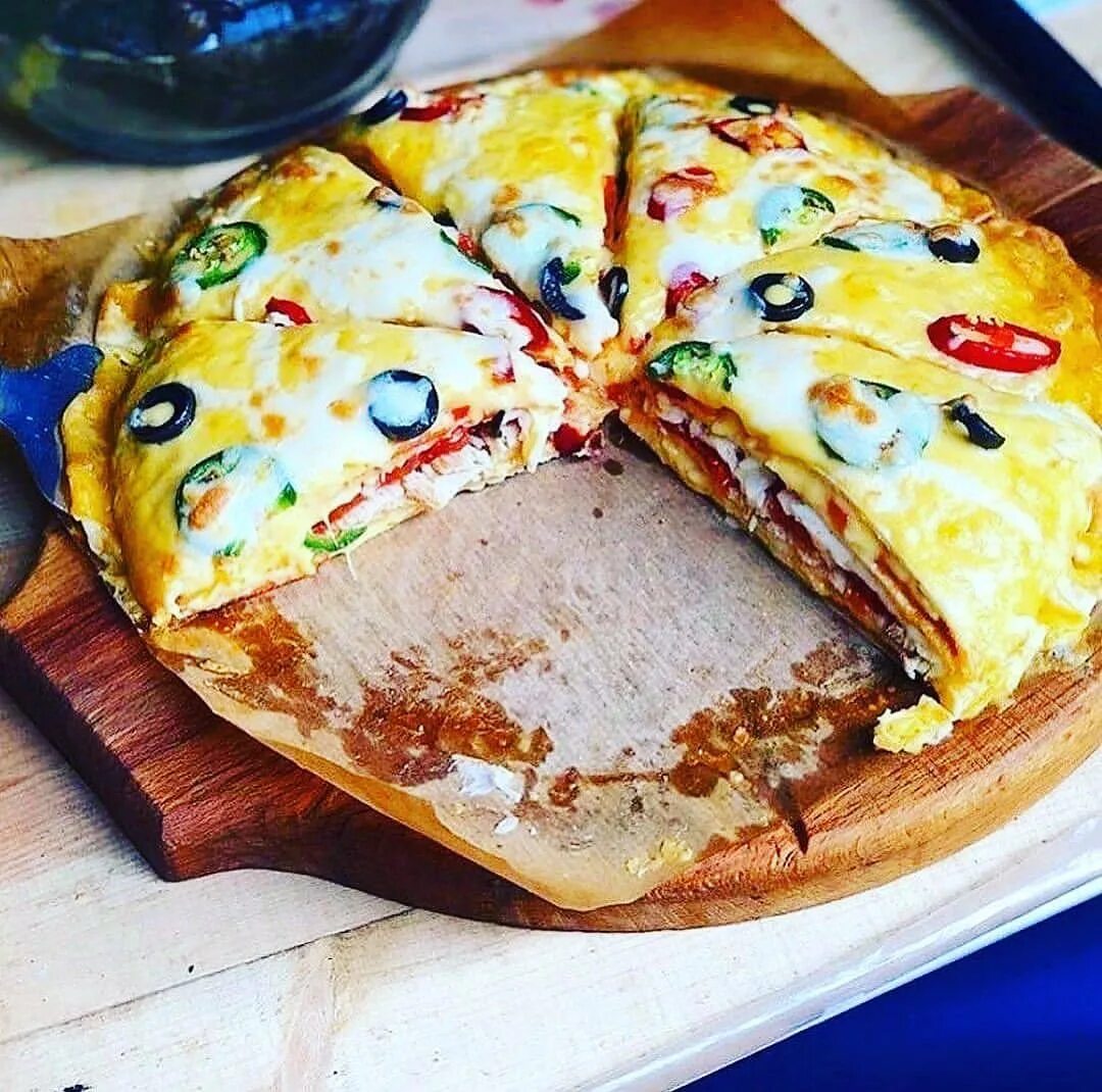четырехъярусная пицца рецепт фото 111
