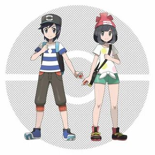 Pokémon Moon (female protagonist) Sun (male protagonist) サ ン