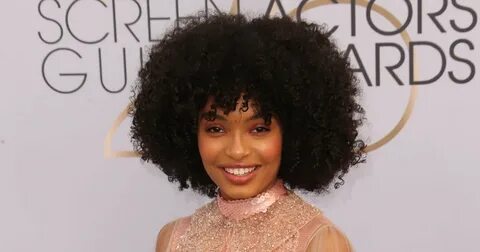 Harvard's Yara Shahidi With Natural Hair at Screen Actors Gu