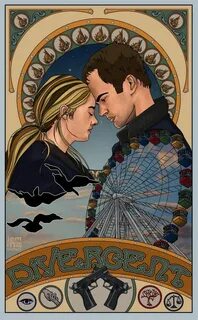 Fourtris Poster by jeminabox on DeviantArt Divergent fan art