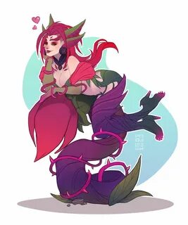 Zyra League of Legends Fanart Art by Paola Pieretti League o