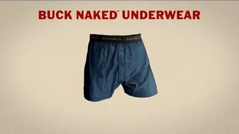 Duluth Trading TV Commercial: Buck Naked Underwear - YouTube
