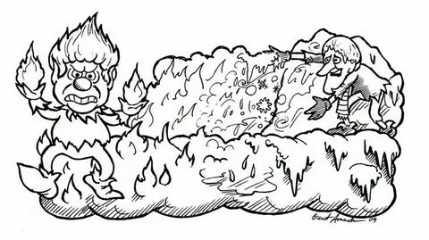 heat miser Colouring Pages Coloring pages, Christmas colorin